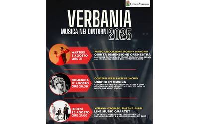 Verbania Musica nei dintorni 2025