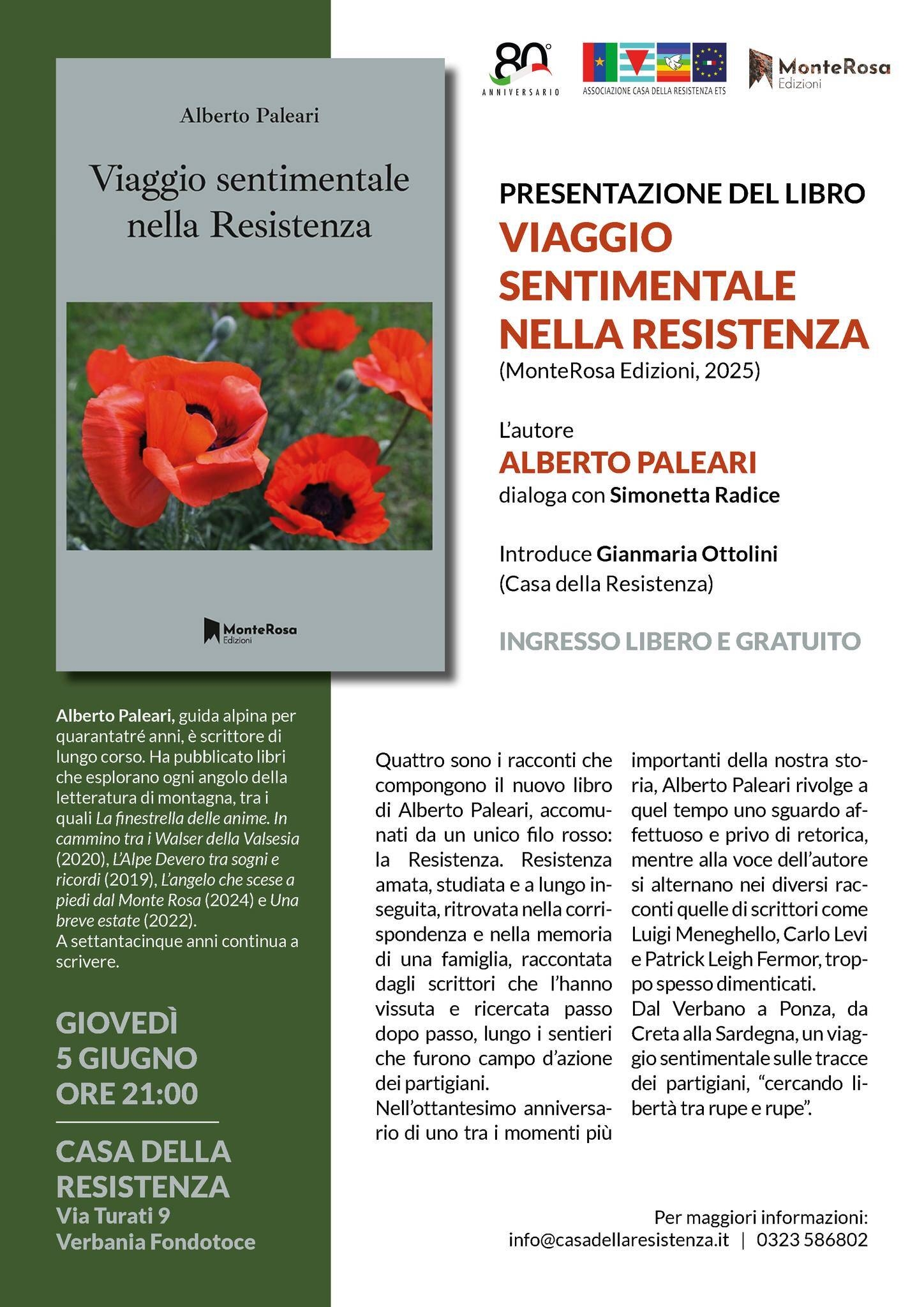 Viaggio sentimentale nella Resistenza