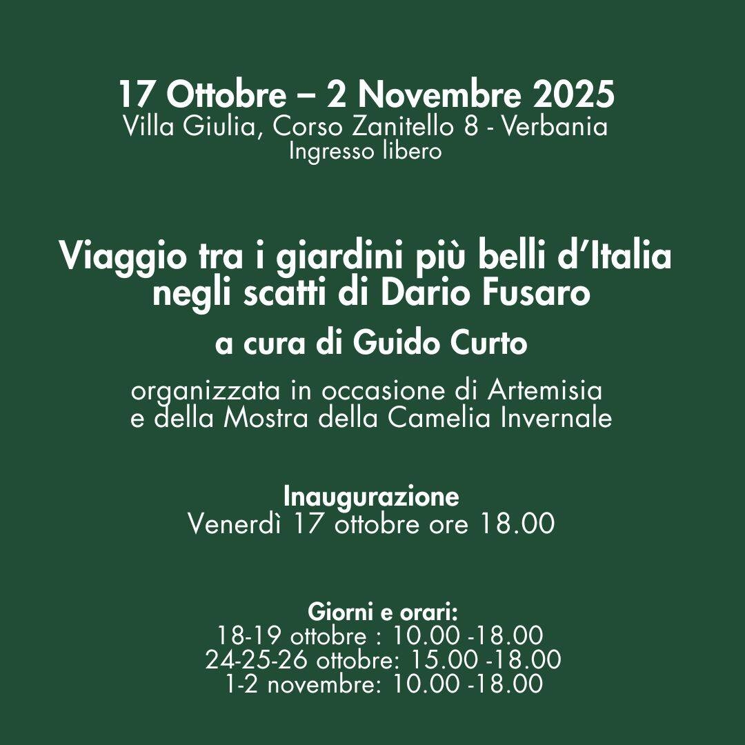 Viaggio tra i giardini più belli d'Italia negli scatti di Dario Fusaro