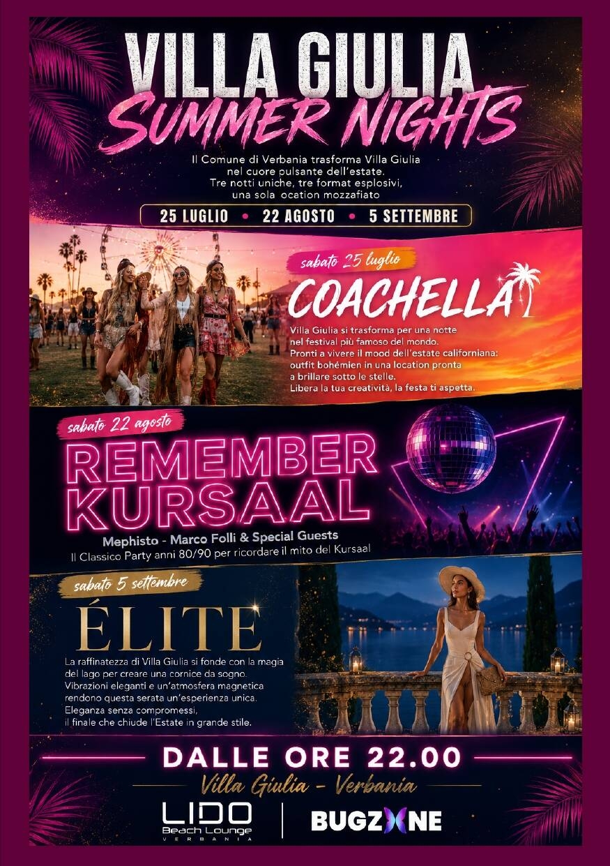 Immagine: Villa Giulia summer nights 