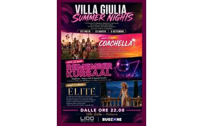 Immagine: Villa Giulia summer nights 