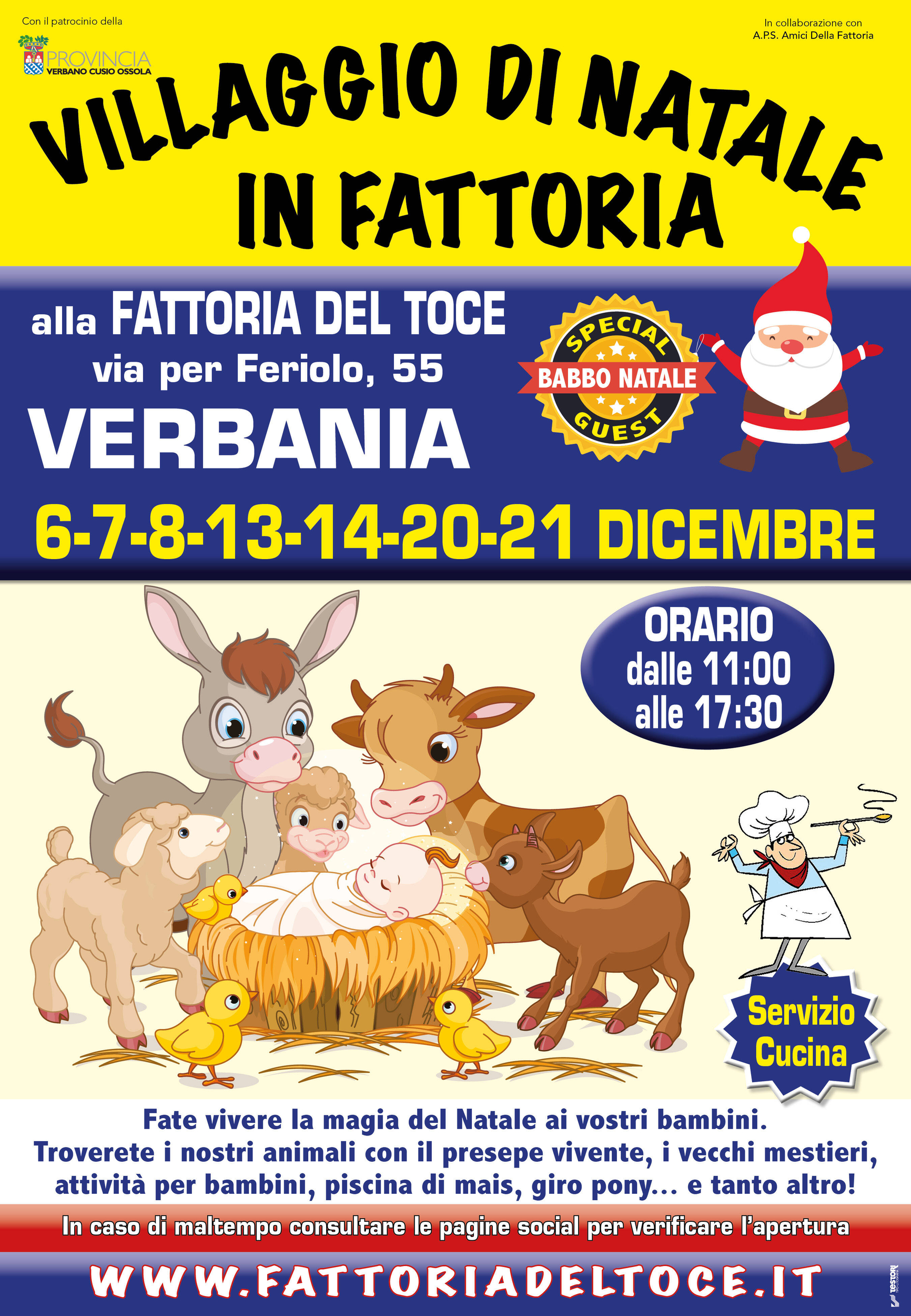 Villaggio di Natale in Fattoria 2025 