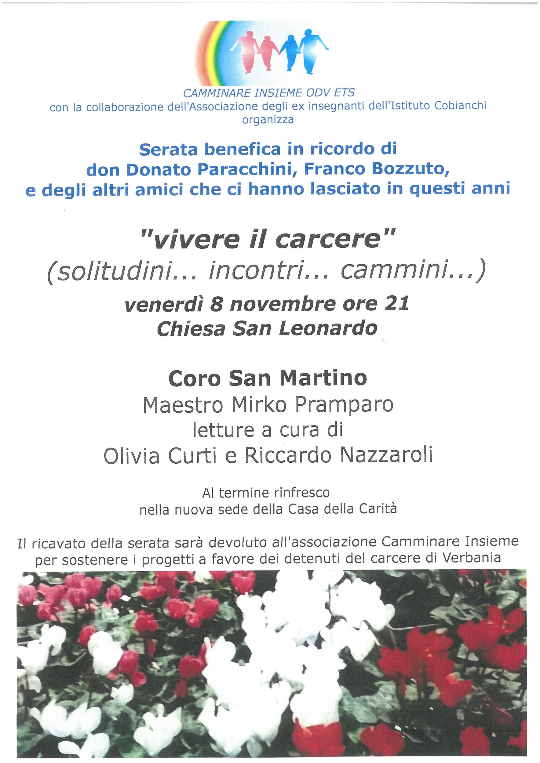 Immagine: "VIVERE IL CARCERE" solitudini ... incontri... cammini...